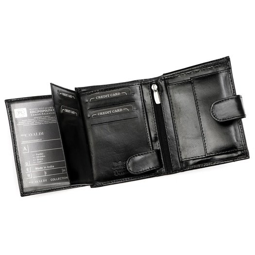 Men’s Wallet Cavaldi 0001L-P-BS RFID