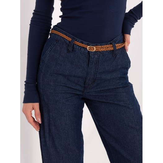 Spodnie-D80038BB62630D311-granatowy 2