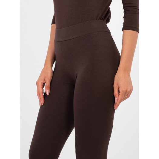 Leginsy-RV-LG-2850.20P-ciemny brązowy 1