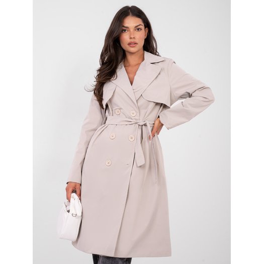 Płaszcz-IT-PL-FL8808.32-beżowy