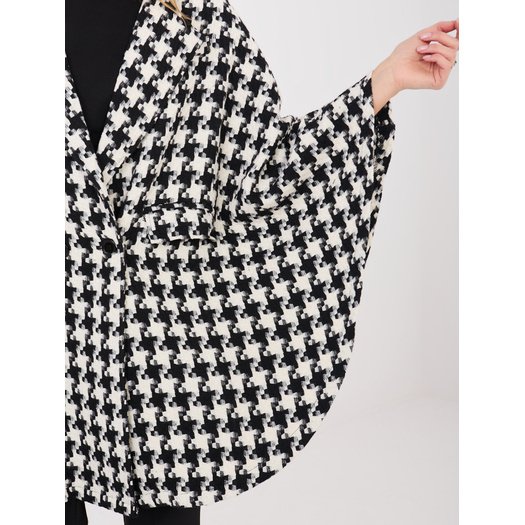 Płaszcz-LK-PL-510132.94-czarno-biały