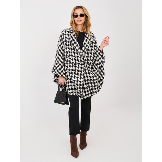 Płaszcz-LK-PL-510132.94-czarno-biały 4