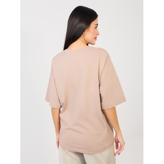 T-shirt-RV-TS-A1089.87-ciemny bezowy