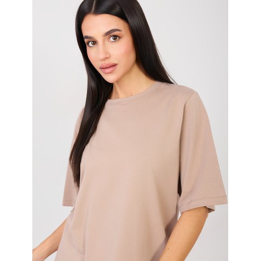 T-shirt-RV-TS-A1089.87-ciemny bezowy 3