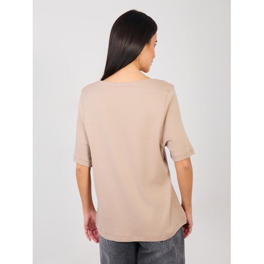 T-shirt-RV-TS-A1090.30-ciemny bezowy 3