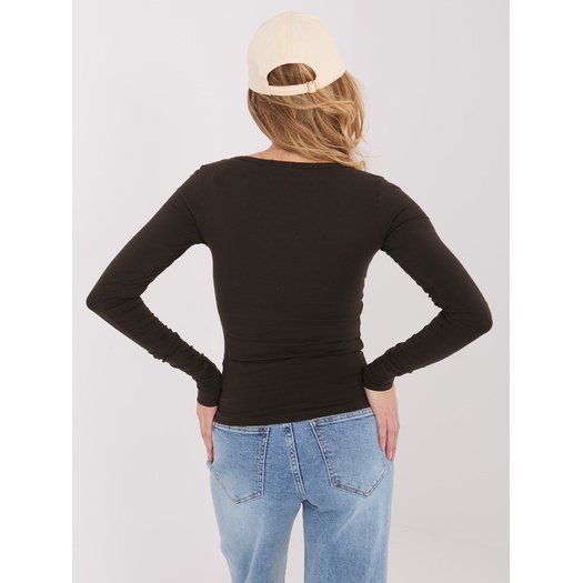 Bluzka-WT-BZ-A1175.98-ciemny brązowy