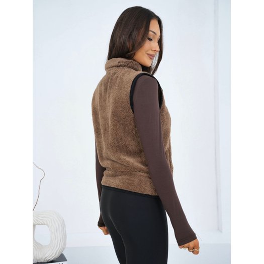 Kamizelka-CS-KZ-BT1031.00-ciemny bezowy