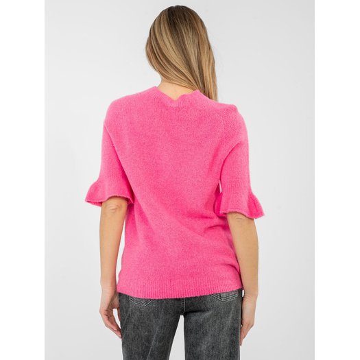 Sweter-MI-SW-1901.66-ciemny r&oacute;żowy 4