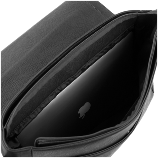 Black men`s shoulder bag S11 9