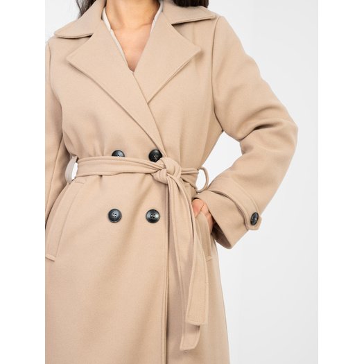 Płaszcz-IT-PL-97035.16-ciemny bezowy 4