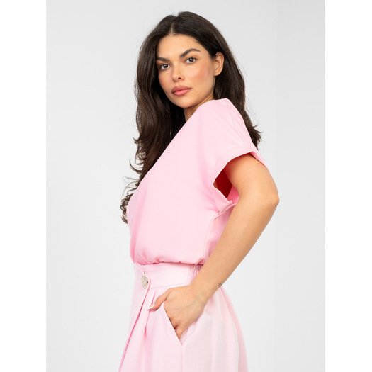 Bluzka-RV-BZ-A1185.19-jasny r&oacute;żowy