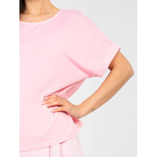 Bluzka-RV-BZ-A1185.19-jasny r&oacute;żowy 8