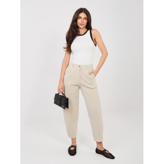 Spodnie-IT-SP-FL8916.80-jasny beżowy 2