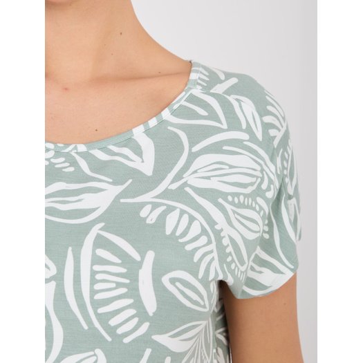 T-shirt-D12110M02646E-pistacjowy 2