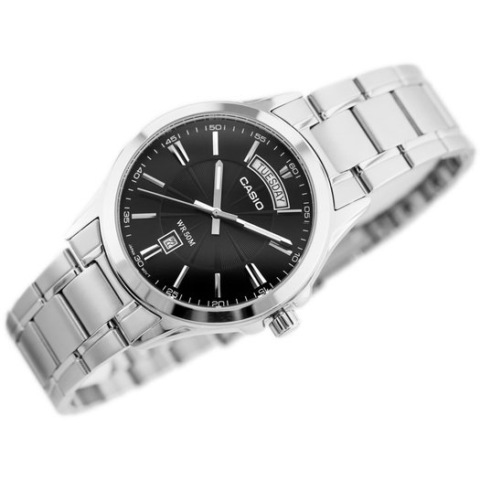 CASIO MEN S WATCH MTP-1381D-1AVDF (zd076a) + BOX
