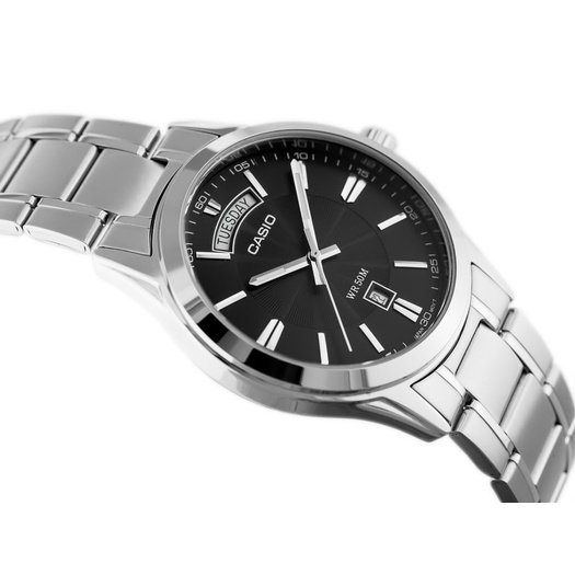 CASIO MEN S WATCH MTP-1381D-1AVDF (zd076a) + BOX