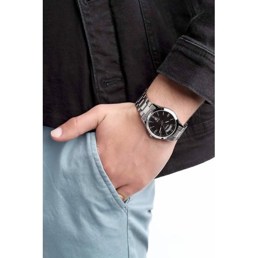 CASIO MEN S WATCH MTP-1381D-1AVDF (zd076a) + BOX