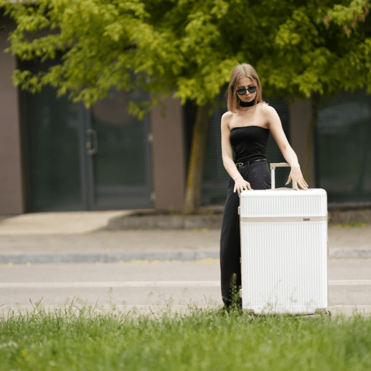 SMALL SUITCASE | STL945 ABS DARK GREY