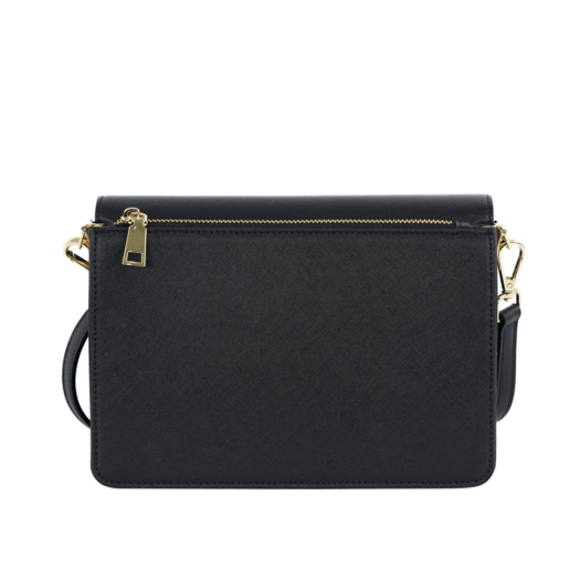 Torba weekendowa podr&oacute;żna sk&oacute;rzana Solier SL39 Astrin czarna 4