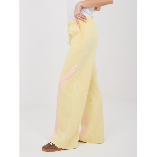 Spodnie dresowe-IT-DR-22168.66-jasny ż&oacute;łty 2