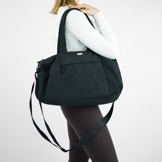 Sports Fabric Fitness Bag Solier FB52 Lunea &ndash; Black 2