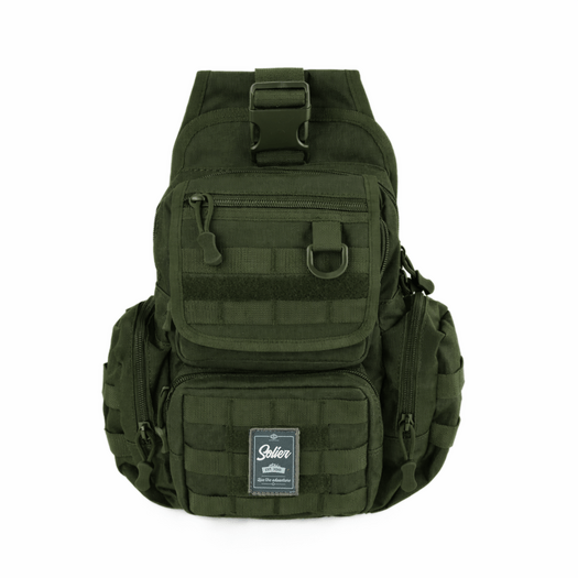 Tactical Military Backpack Shoulder Bag Solier SV25 Recon &ndash; Green