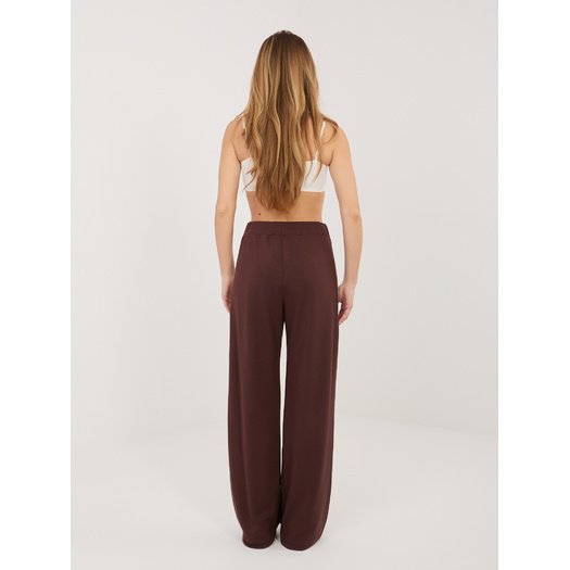 Spodnie dresowe-RV-DR-A1239.98-ciemny brązowy 3