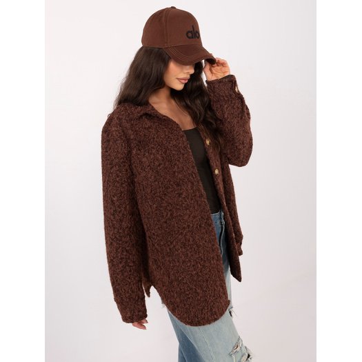 Kurtka-IT-KR-22292.00-ciemny brązowy 1