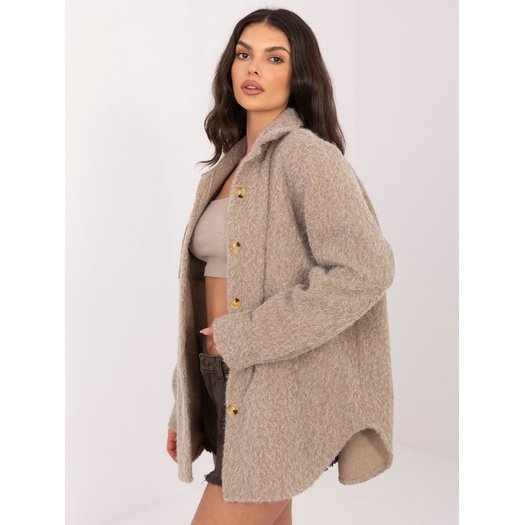 Kurtka-IT-KR-22292.85-ciemny bezowy 1