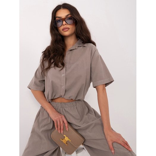 Koszula-IT-KS-FL10320.12-ciemny bezowy 4