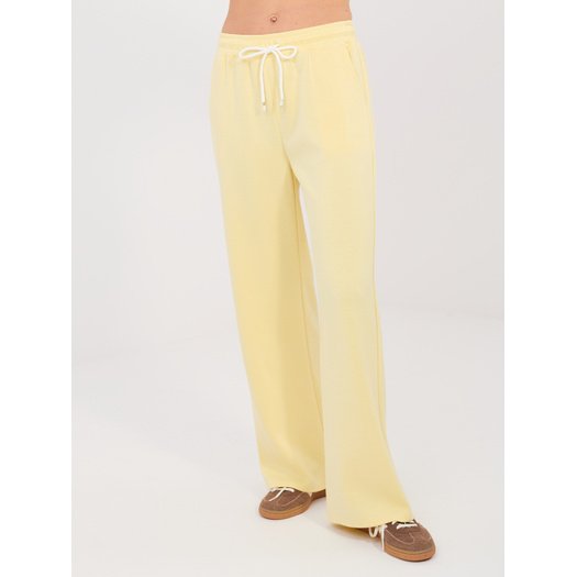Spodnie dresowe-IT-DR-22230.92-jasny ż&oacute;łty 3