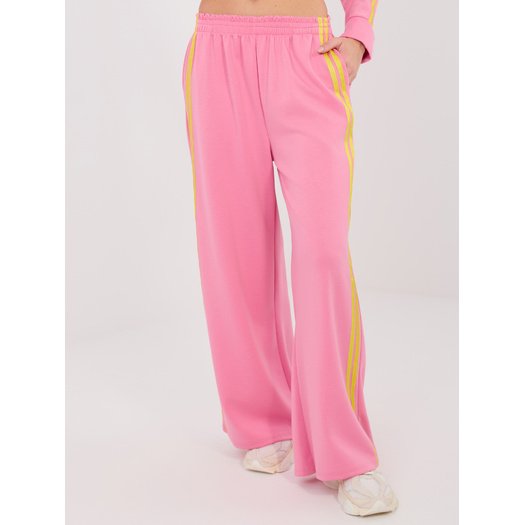 Spodnie dresowe-IT-DR-21772.91-ciemny r&oacute;żowy 2