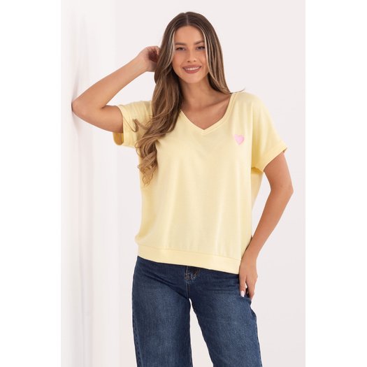 Bluzka-RV-BZ-A1259.01P-jasny ż&oacute;łty 2