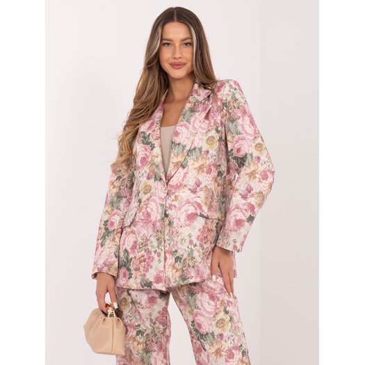 Marynarka-IT-MA-FL8932.60-ciemny r&oacute;żowy