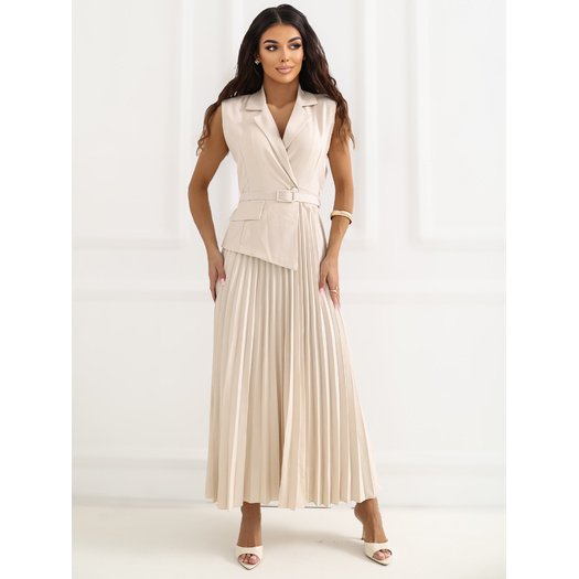 Sukienka-IT-SK-21558.03-jasny beżowy 6