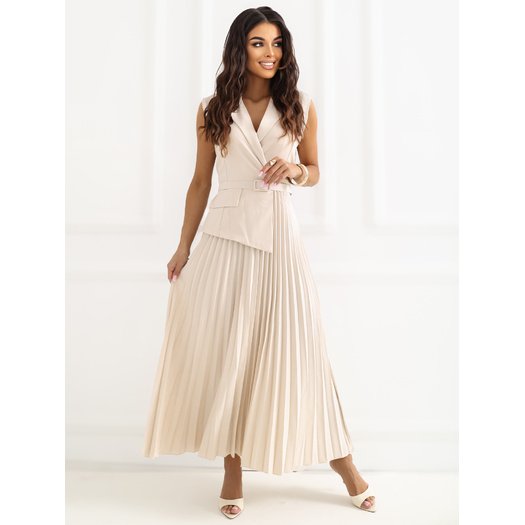 Sukienka-IT-SK-21558.03-jasny beżowy 5