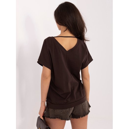 Bluzka-RV-BZ-A1321.91-ciemny brązowy 4