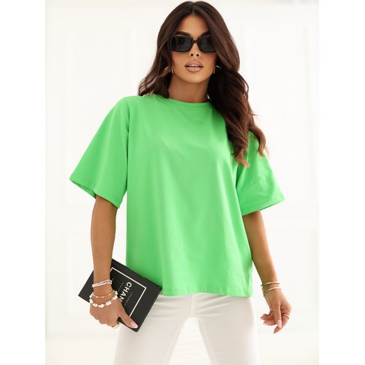 T-shirt- RV-TS-A1089.87-zielony