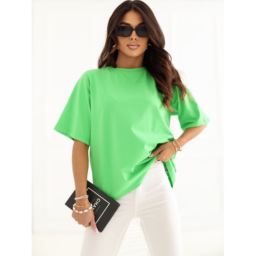 T-shirt- RV-TS-A1089.87-zielony 2