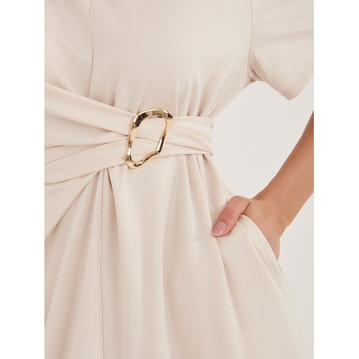 Sukienka-MI-SK-A5449.92-jasny beżowy 4