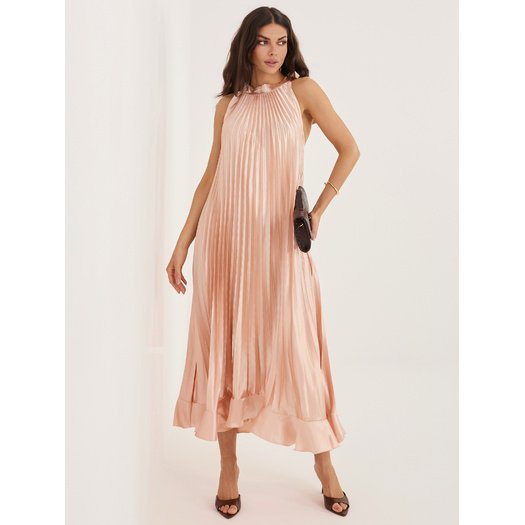 Sukienka-IT-SK-20990.94-brzoskwiniowy