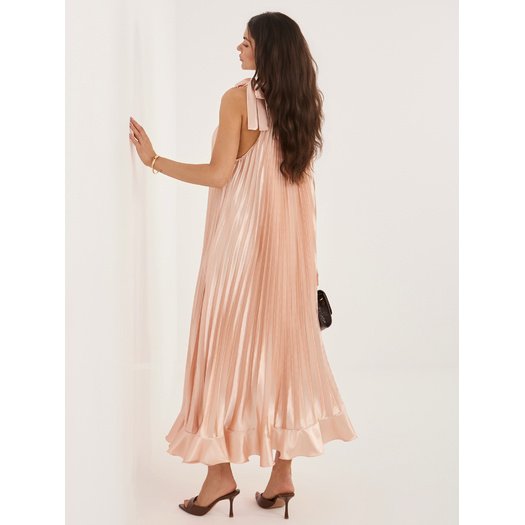 Sukienka-IT-SK-20990.94-brzoskwiniowy 2