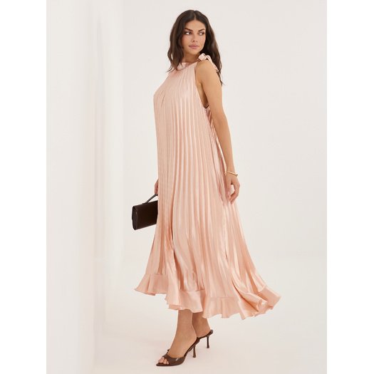 Sukienka-IT-SK-20990.94-brzoskwiniowy 4