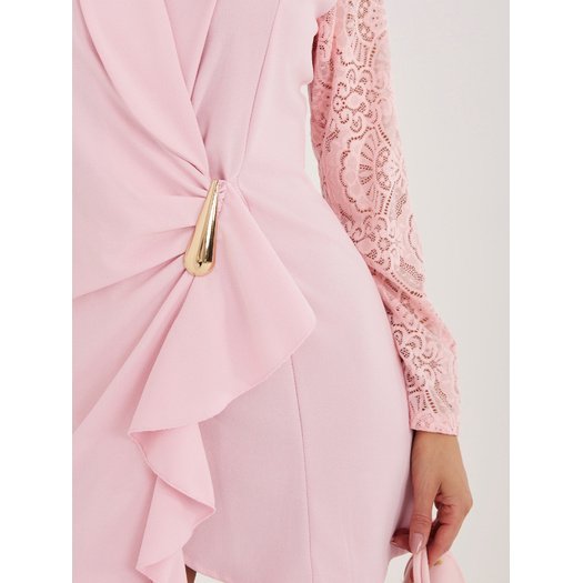 Sukienka-MI-SK-A1664.91-jasny r&oacute;żowy 2