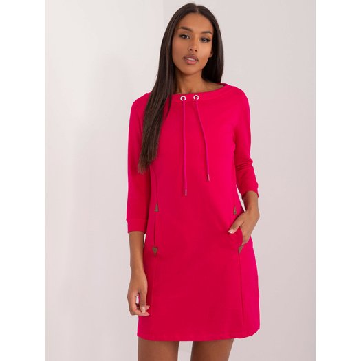 Sukienka-RV-SK-9070-1.21-fuksjowy 2