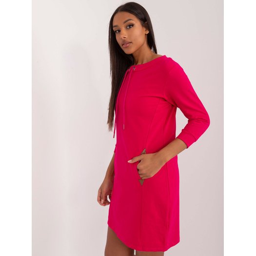 Sukienka-RV-SK-9070-1.21-fuksjowy 3