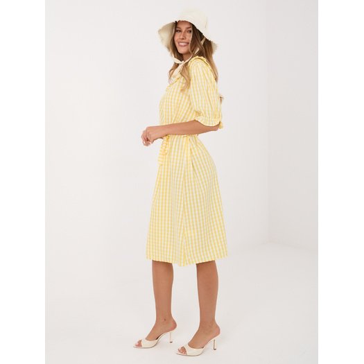 Sukienka-MI-SK-32807-1.17P-jasny ż&oacute;łty 4
