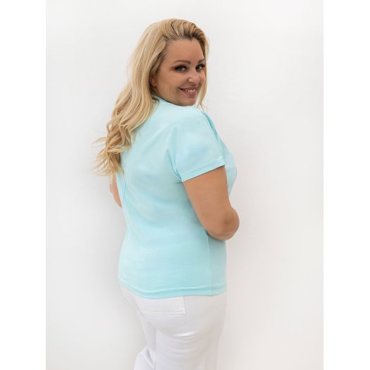 T-shirt-RV-TS-A1323.27P-mietowy 2