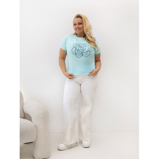 T-shirt-RV-TS-A1323.27P-mietowy 1