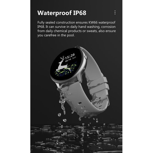 Išmanusis laikrodis SMARTWATCH G. Rossi SW015-3 sidabrinis (zg326c)